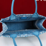 Christian Dior Medium Dior Book Tote M1286 Blue